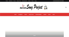 Desktop Screenshot of darwinsongproject.com
